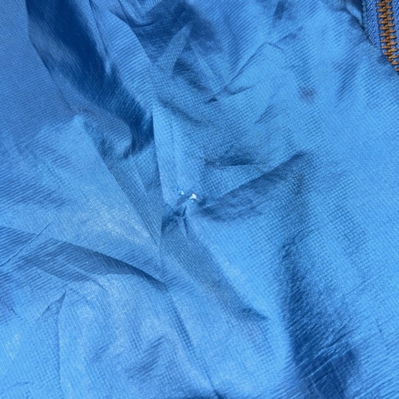 Patagonia Stoss Puffer Jacket Hoodie Full Zip Blue Men’s Size Large - Picture 7 of 10